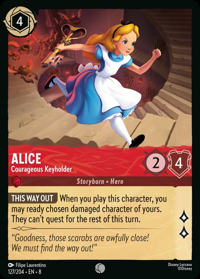 Alice - Courageous Keyholder, Reign of Jafar 127/204