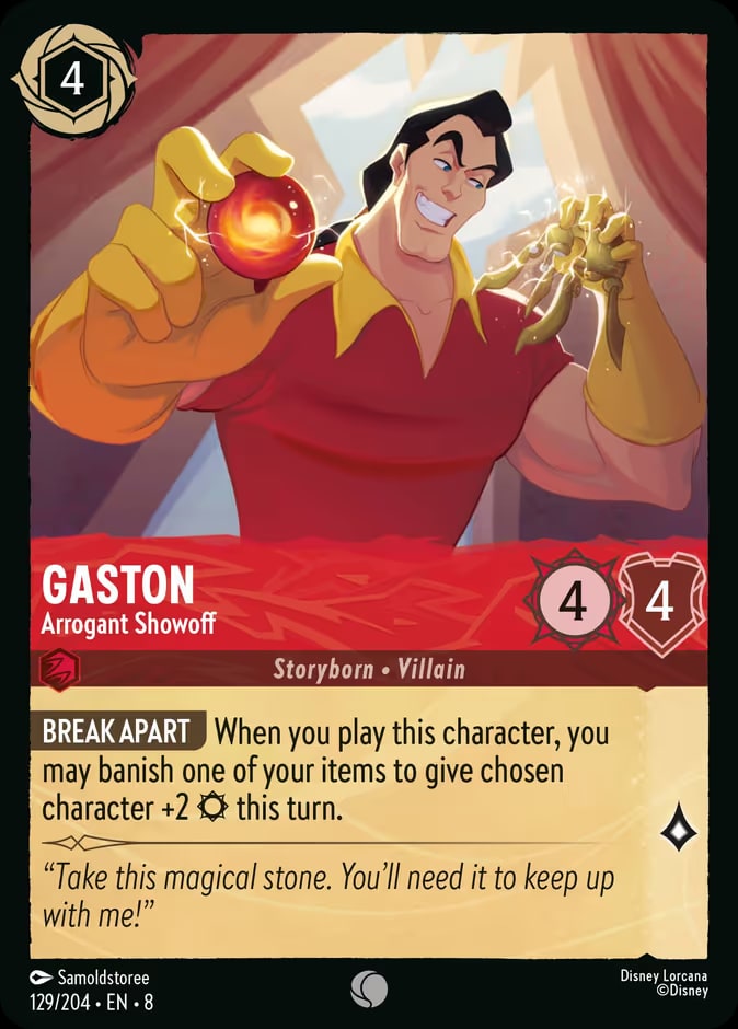 Gaston - Arrogant Showoff, Reign of Jafar 129/204