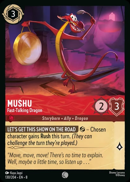 Mushu - Fast-Talking Dragon, Reign of Jafar 130/204