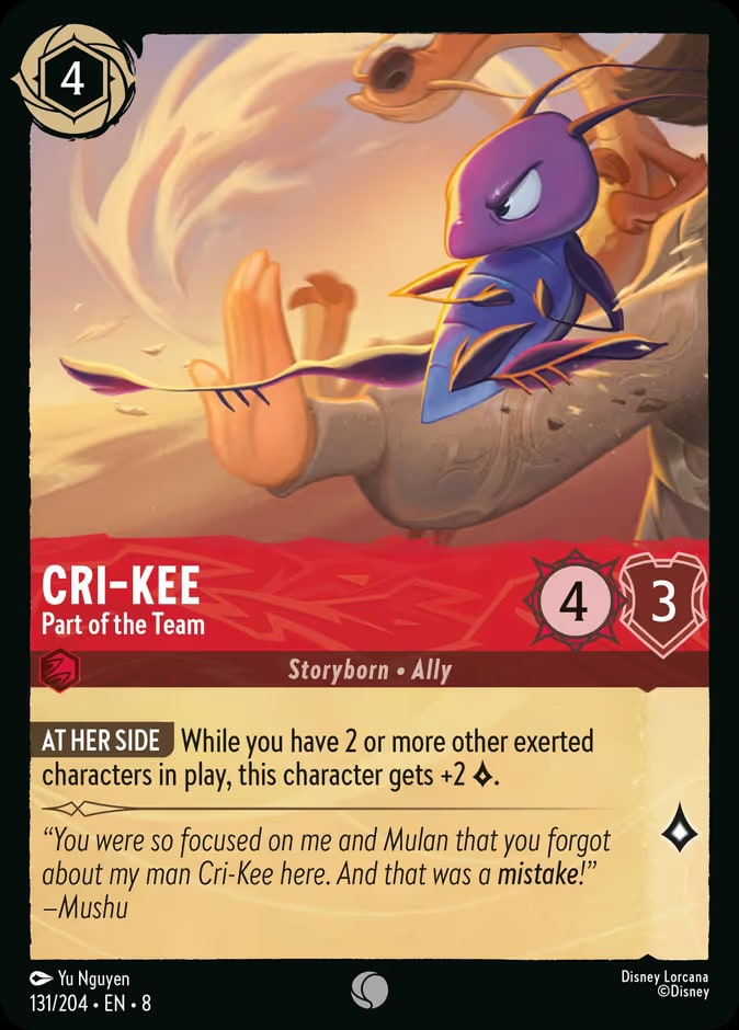 Cri-Kee - Part of the Team, Reign of Jafar 131/204
