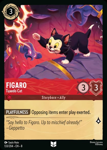 Figaro - Tuxedo Cat, Reign of Jafar 133/204