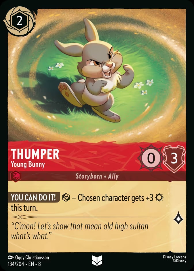 Thumper - Young Bunny, Reign of Jafar 134/204