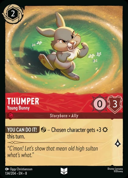Thumper - Young Bunny, Reign of Jafar 134/204