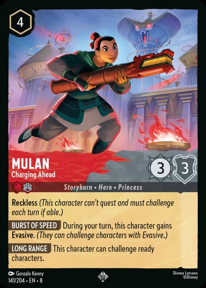 Mulan - Charging Ahead, Reign of Jafar 141/204