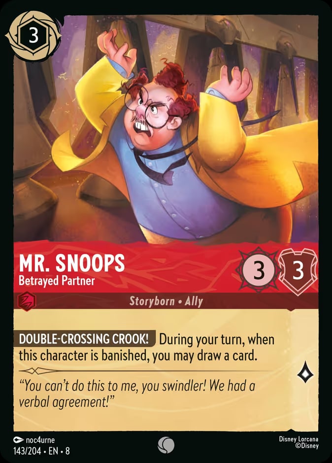 Mr. Snoops - Betrayed Partner, Reign of Jafar 143/204