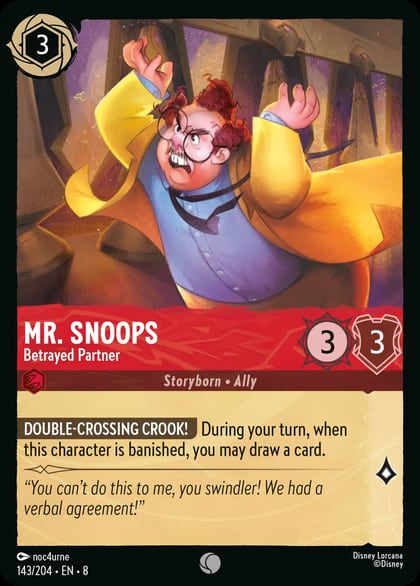 Mr. Snoops - Betrayed Partner, Reign of Jafar 143/204
