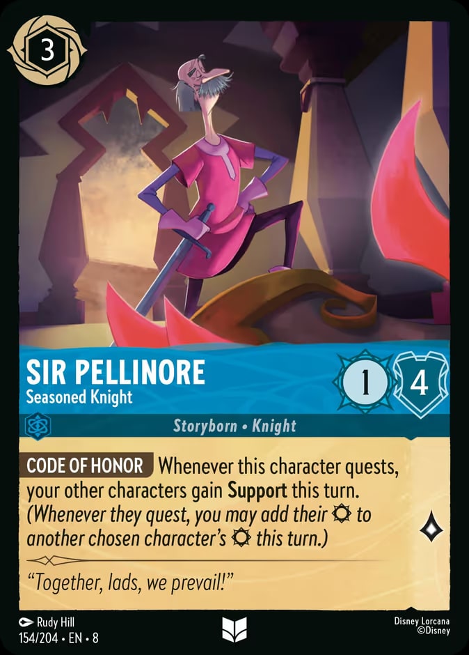 Sir Pellinore - Seasoned Knight, Reign of Jafar 154/204