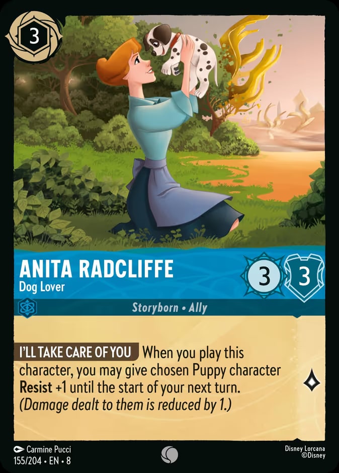 Anita Radcliffe - Dog Lover, Reign of Jafar 155/204