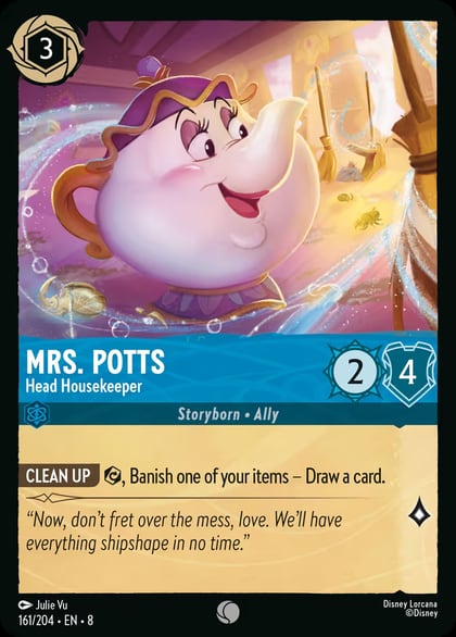 Mrs. Potts - Head Housekeeper, Reign of Jafar 161/204