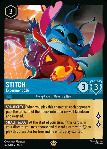 Stitch - Experiment 626, Reign of Jafar 166/204