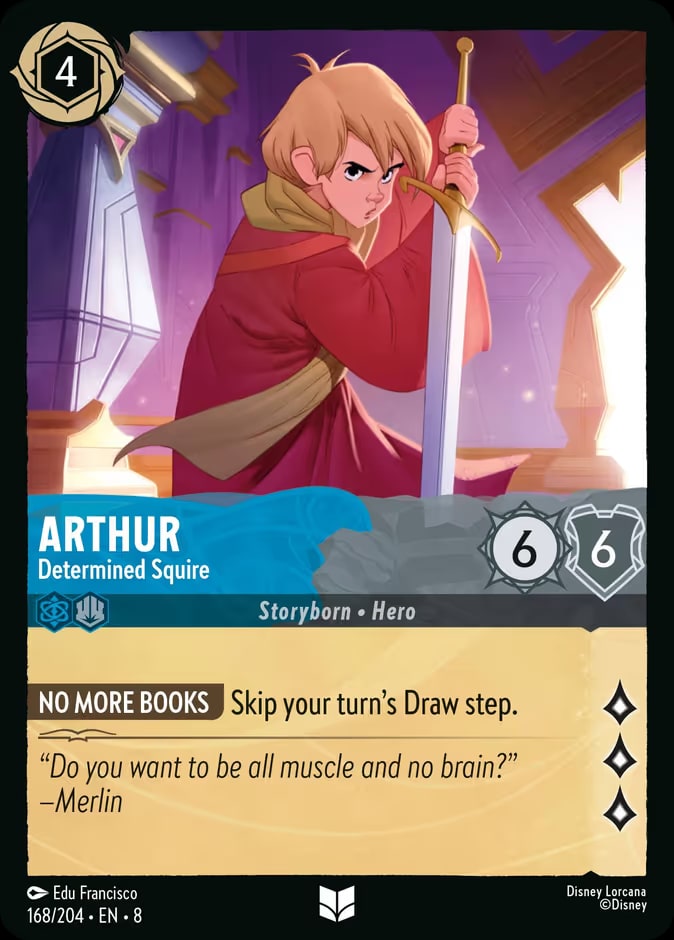 Arthur - Determined Squire, Reign of Jafar 168/204