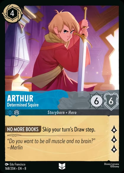 Arthur - Determined Squire, Reign of Jafar 168/204