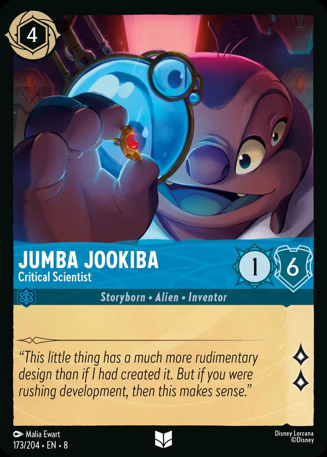 Jumba Jookiba - Critical Scientist, Reign of Jafar 173/204