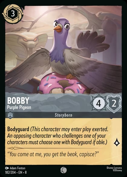 Bobby - Purple Pigeon, Reign of Jafar 182/204