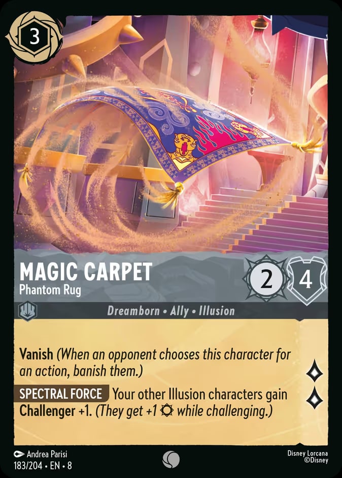 Magic Carpet - Phantom Rug, Reign of Jafar 183/204