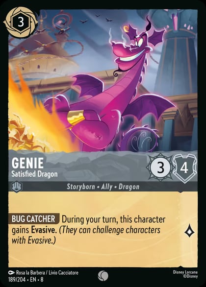 Genie - Satisfied Dragon, Reign of Jafar 189/204