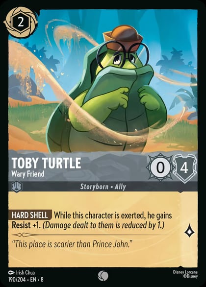 Toby Turtle - Wary Friend, Reign of Jafar 190/204