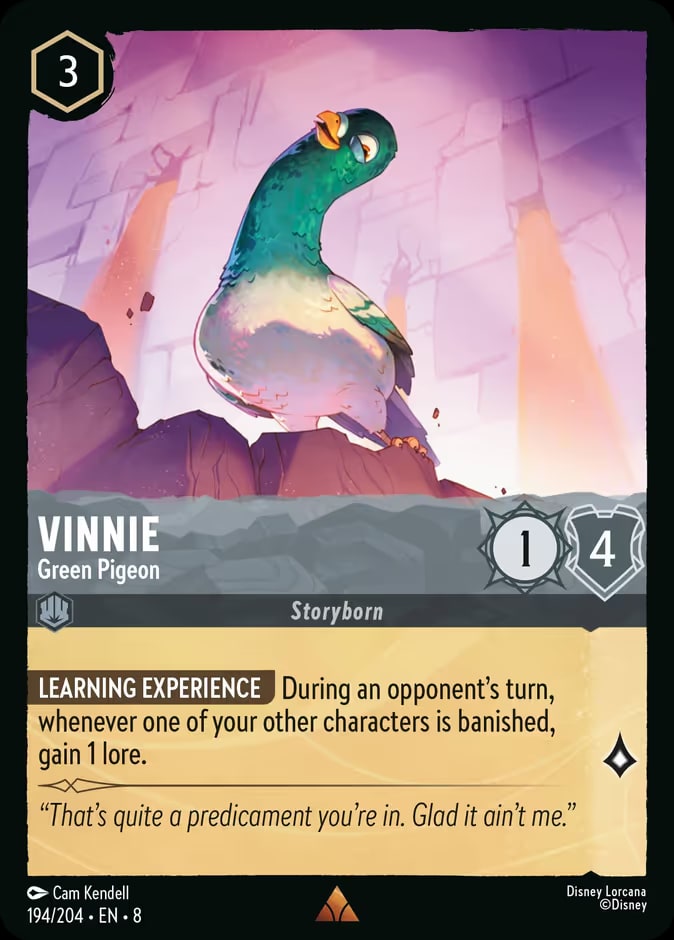 Vinnie - Green Pigeon, Reign of Jafar 194/204