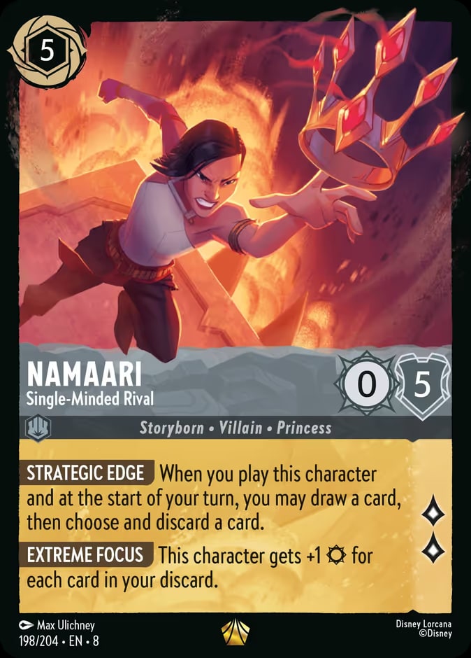 Namaari - Single-Minded Rival, Reign of Jafar 198/204