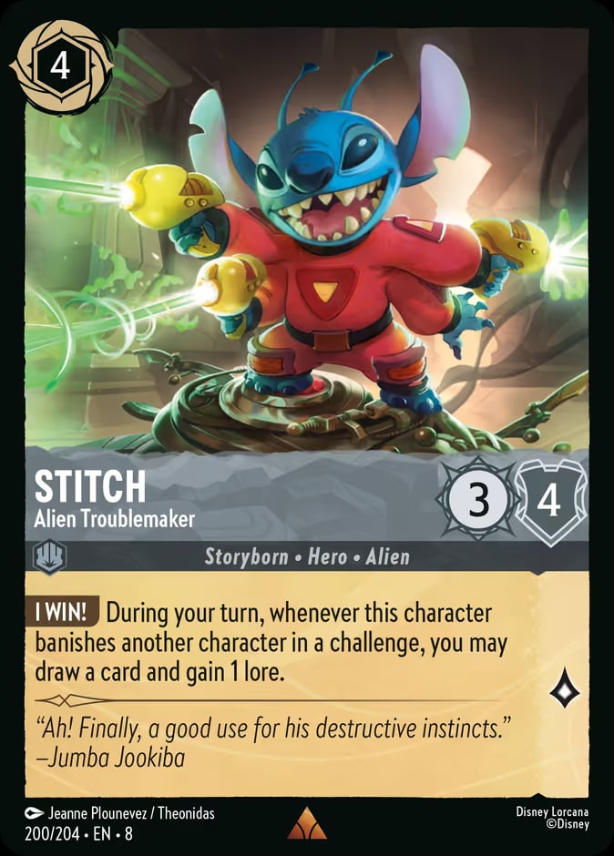 Stitch - Alien Troublemaker, Reign of Jafar 200/204