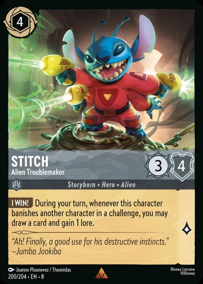 Stitch - Alien Troublemaker, Reign of Jafar 200/204