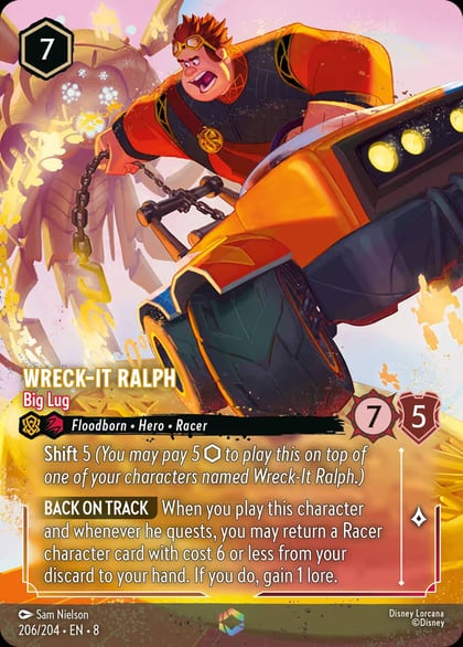 Wreck-It Ralph - Big Lug (Enchanted), Reign of Jafar 206/204