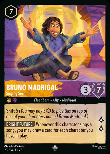Bruno Madrigal - Singing Seer, Reign of Jafar 20/204