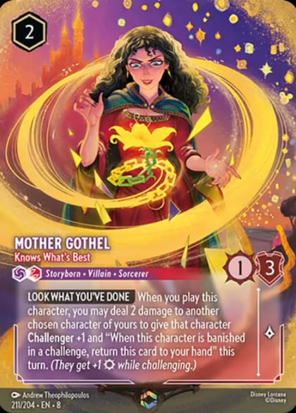 Mother Gothel - Knows What's Best (Enchanted), Reign of Jafar 211/204