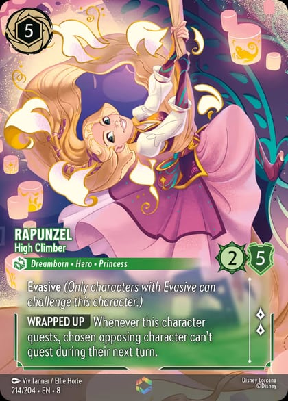 Rapunzel - High Climber (Enchanted), Reign of Jafar 214/204