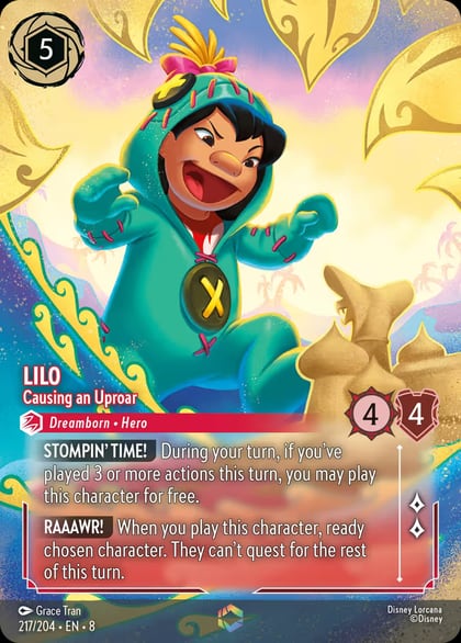 Lilo - Causing an Uproar (Enchanted), Reign of Jafar 217/204
