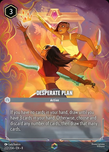 Desperate Plan (Enchanted), Reign of Jafar 222/204
