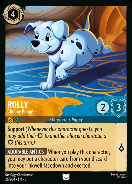 Rolly - Chubby Puppy, Reign of Jafar 26/204