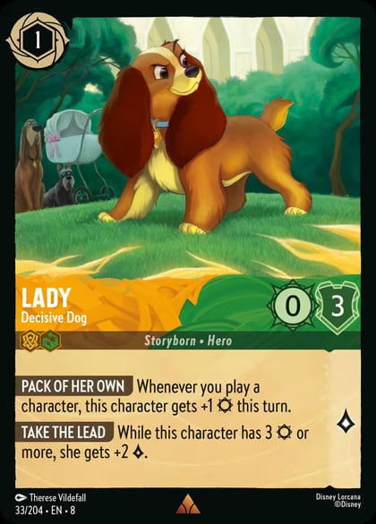 Lady - Decisive Dog, Reign of Jafar 33/204