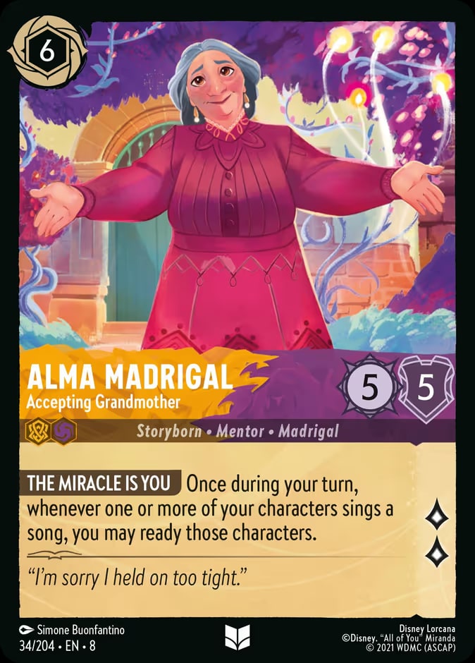 Alma Madrigal - Accepting Grandmother, Reign of Jafar 34/204