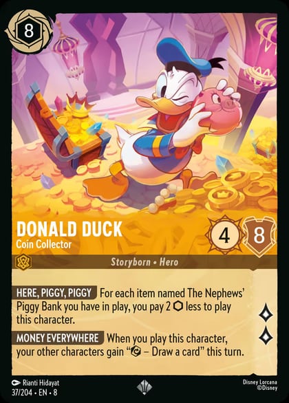 Donald Duck - Coin Collector, Reign of Jafar 37/204