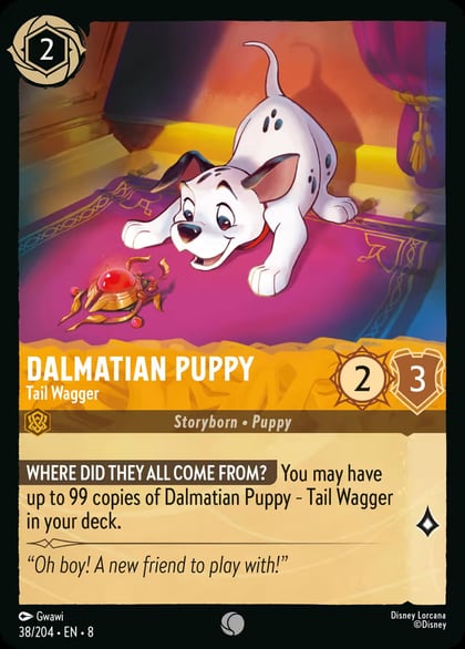 Dalmatian Puppy - Tail Wagger, Reign of Jafar 38/204