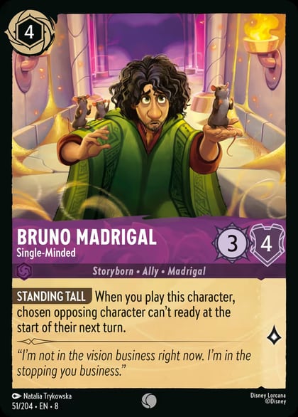 Bruno Madrigal - Single-Minded, Reign of Jafar 51/204