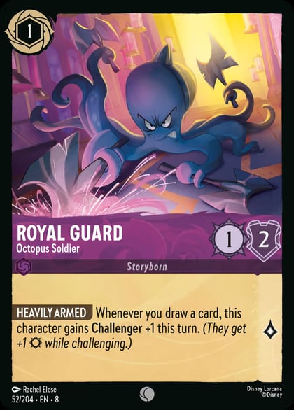 Royal Guard - Octopus Soldier, Reign of Jafar 52/204