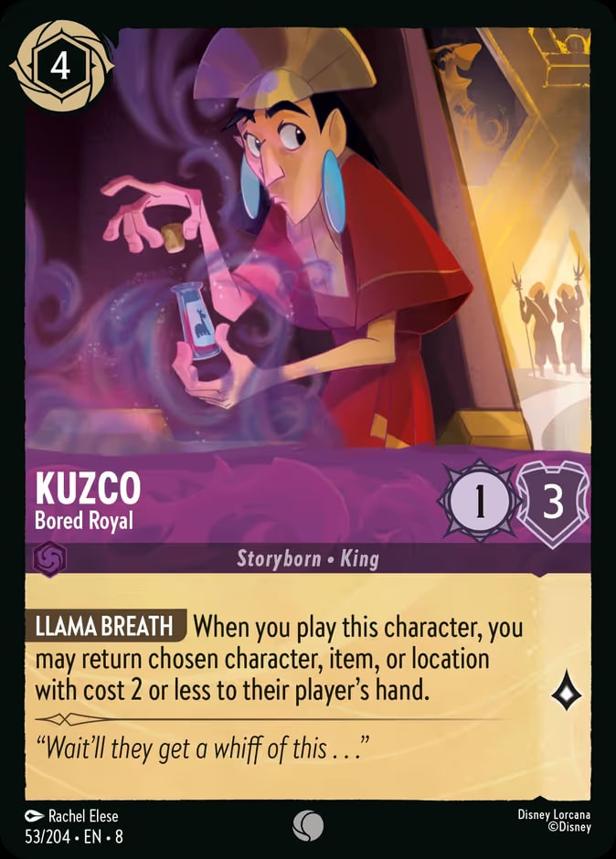 Kuzco - Bored Royal, Reign of Jafar 53/204