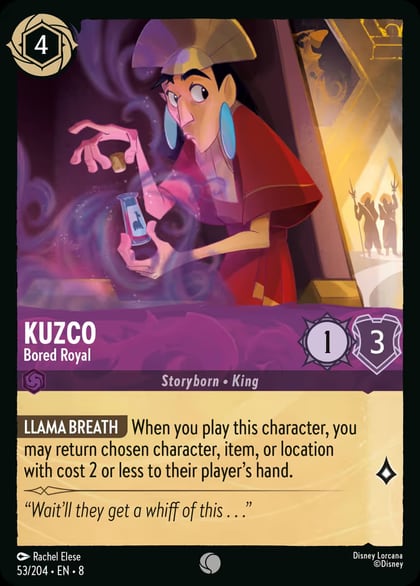 Kuzco - Bored Royal, Reign of Jafar 53/204