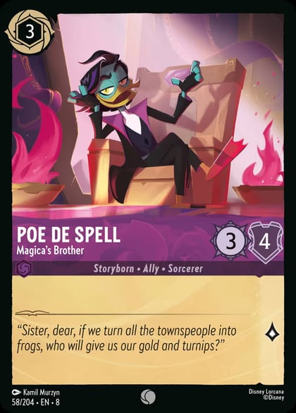 Poe De Spell - Magica's Brother, Reign of Jafar 58/204