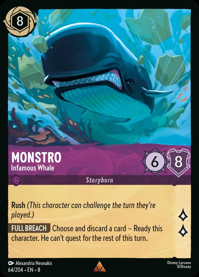 Monstro - Infamous Whale, Reign of Jafar 64/204