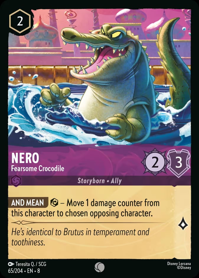 Nero - Fearsome Crocodile, Reign of Jafar 65/204