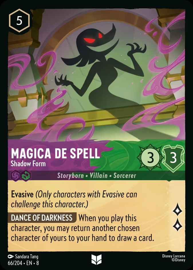 Magica De Spell - Shadow Form, Reign of Jafar 66/204