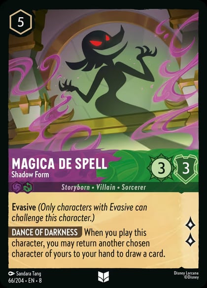Magica De Spell - Shadow Form, Reign of Jafar 66/204