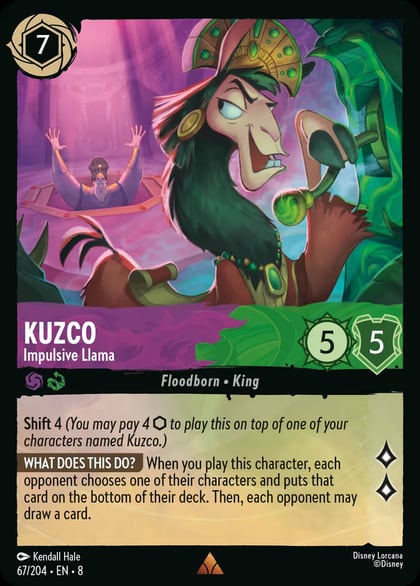 Kuzco - Impulsive Llama, Reign of Jafar 67/204