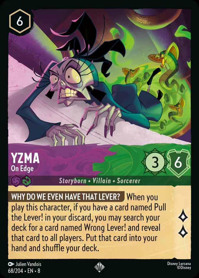 Yzma - On Edge, Reign of Jafar 68/204