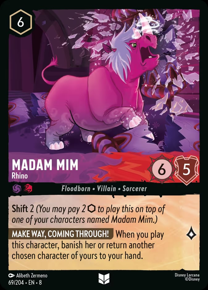 Madam Mim - Rhino, Reign of Jafar 69/204