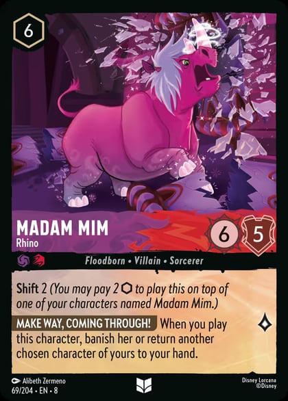 Madam Mim - Rhino, Reign of Jafar 69/204