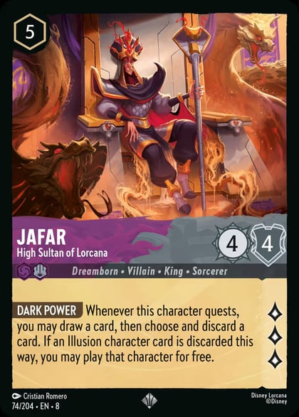 Jafar - High Sultan of Lorcana, Reign of Jafar 74/204